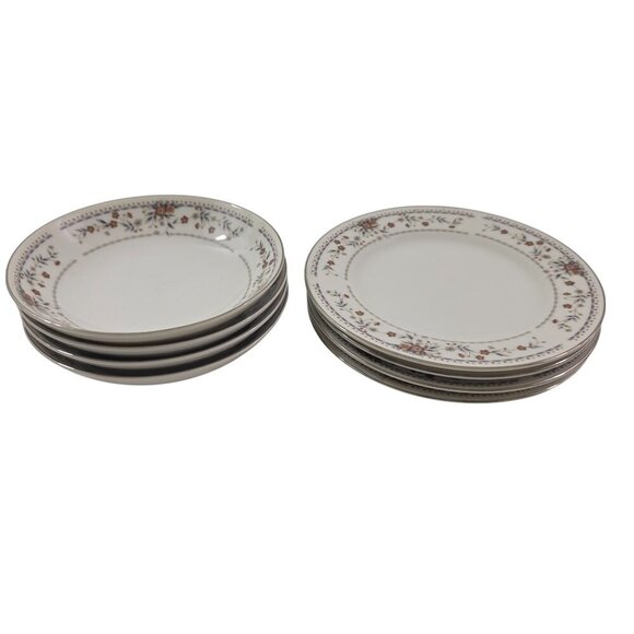 Wade Sone Japan Claremont 4 Appetizer Plates + 4 Berry Bowls – 8 Piece Set - Picture 3 of 14